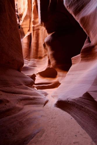 KristaNutterPhotography_CanyonX-2 color photograph of interior of antelope canyon x in page, arizona landscape Fine Art and Painted Portraits by Krista Nutter Photography Cincinnati